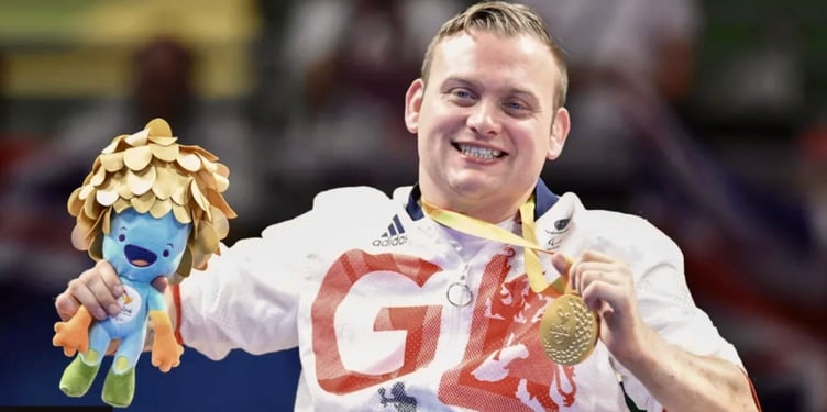 Paralympic gold medallist Rob Davies