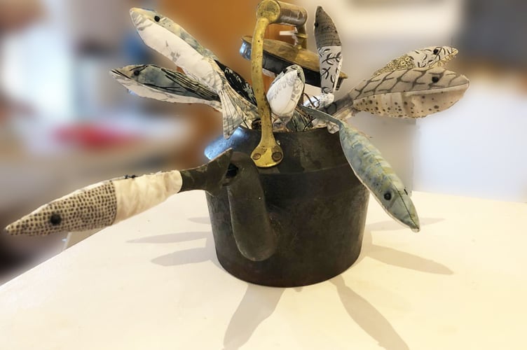 Kettle of fish artwork
