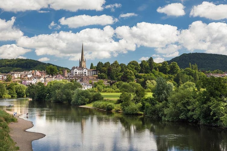 Ross-on-Wye was the starting point for the Wye Tour