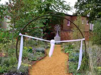 New garden of remembrance opened at Gloucestershire Royal Hospital