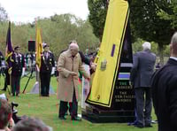 Glosters memorial unveiled at National Arboretum