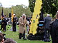 Glosters memorial unveiled at National Arboretum