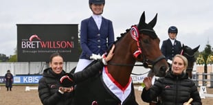 Horse rider Bryony scores British Dressage titles hat-trick 