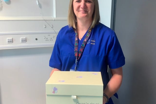 Midwife praises  memory boxes for families experiencing baby loss