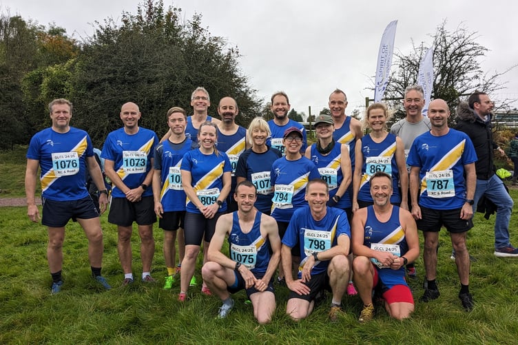 Eighteen Spirit of Monmouth runners joined the field at Piercefield Park