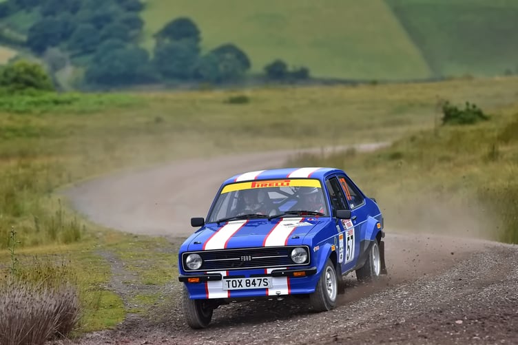 Charles Hopkinson and Alan Jones are heading for the Wyedean Stages