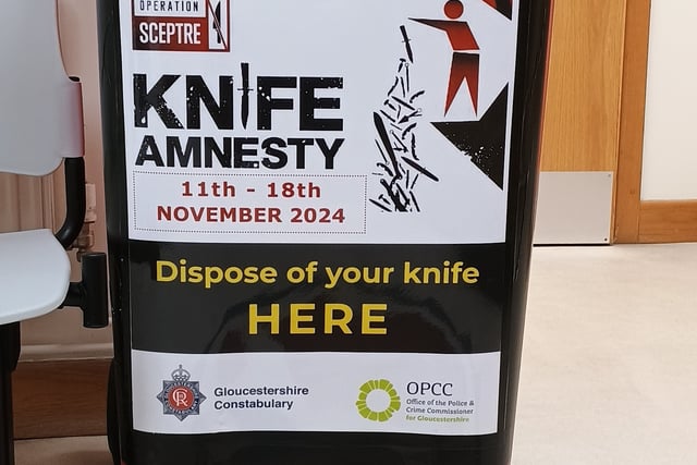 Gloucestershire Police reaffirms commitment to tackling knife crime