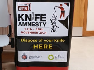 Gloucestershire Police reaffirms commitment to tackling knife crime