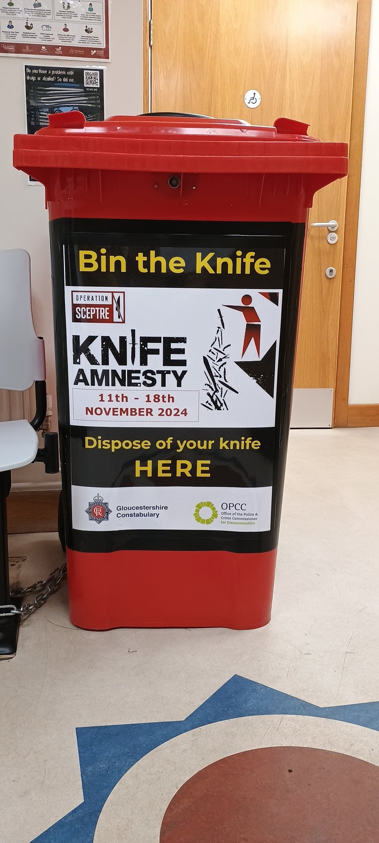 Bin the knife