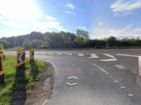 Collision closes slip road near Ross