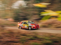 Wyedean Stages race through the Forest of Dean
