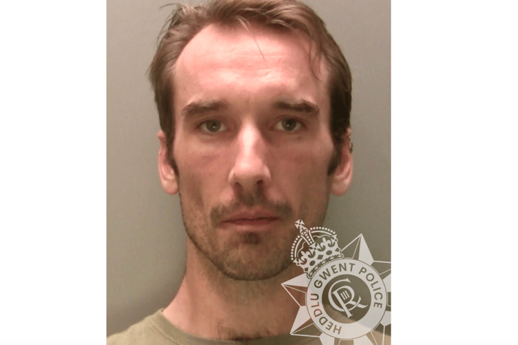 Chepstow man Mark Davies, also known as Huish, is wanted for a return to prison for breaching his licence