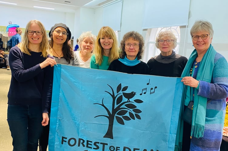 Members of the Forest of Dean Climate Choir