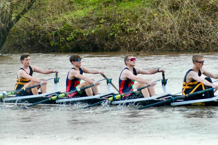 A fast stream made for quick times at the 2024 Monmouth Winter Head