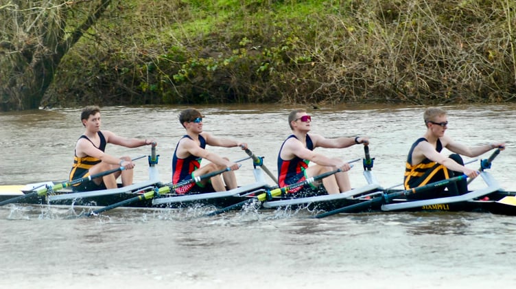 A fast stream made for quick times at the 2024 Monmouth Winter Head