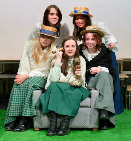 The Light Burns Blue is being performed at the Blake Theatre this week