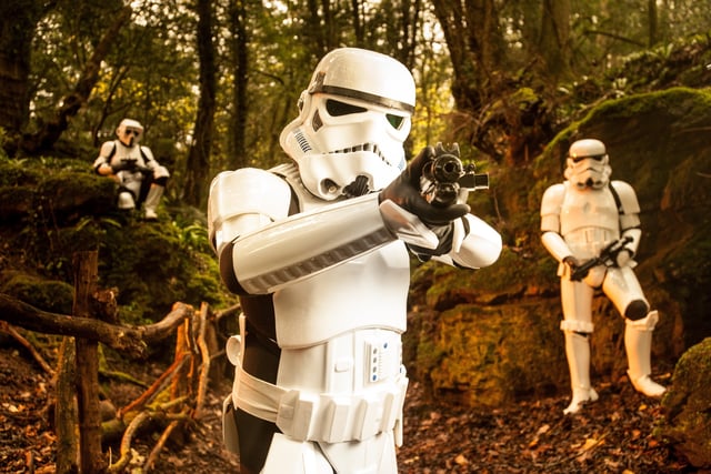 Did Star Wars stormtroopers damage Puzzlewood?