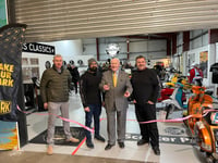 Grand opening of Vintage Metals Coleford premises