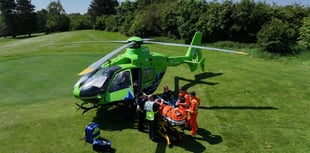 Golfers raise £900 for air ambulance