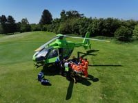 Golfers raise £900 for air ambulance