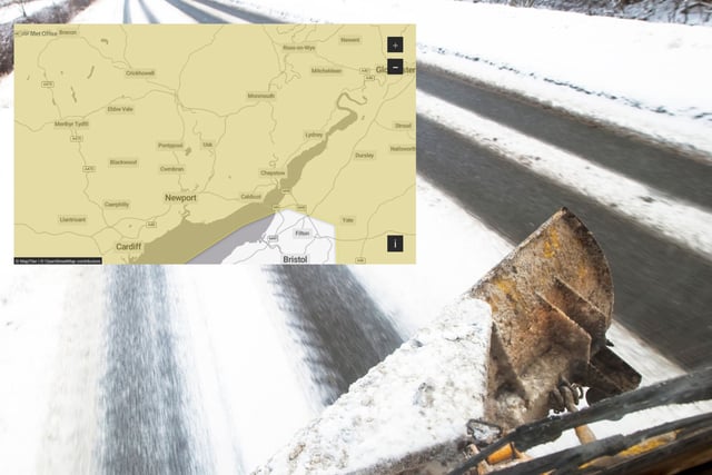 Yellow warning of snow and ice issued for tonight