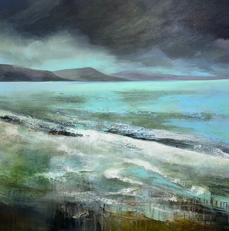 Sharon Harvey's 'Beachcombing on Muck'
