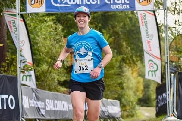 Faye Johnson has run her 100th parkrun