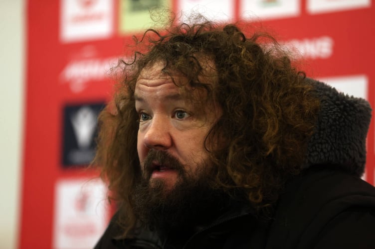27.01.25 - Wales Rugby Press Conference - Wales coach Adam Jones speaks to the media during his first press conference as heâs on secondment from Harlequins.