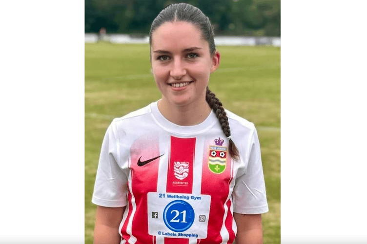 Millie Malsom fired a hat-trick for Ross Juniors Women. Photo: Ross Juniors FC
