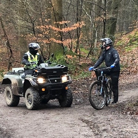 Quad bike theft