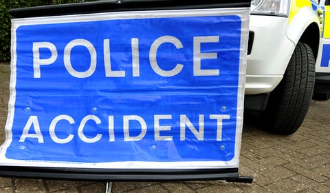 Moseley Green single- vehicle collision leads to road closure