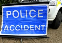 Road closure following serious collision in the Forest of Dean