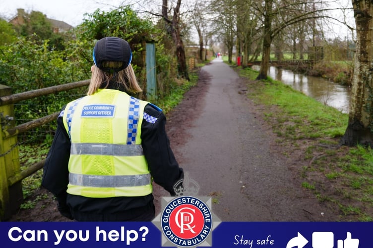 Forest police have appealed for information after a girl was strangled on a cycle path