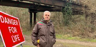 Bridge closure frustration on Wye Valley Walk 50th milestone