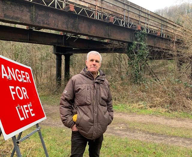 Bridge closure frustration on Wye Valley Walk 50th milestone