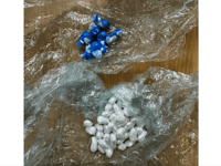 Man arrested after class A drugs seized