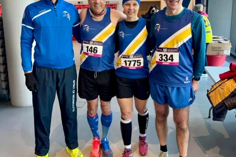 Spirit runners went the extra mile in the Newport Half Marathon
