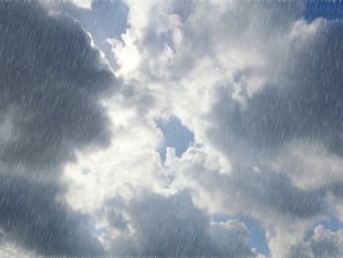 Patchy rain today with mist clearing tomorrow