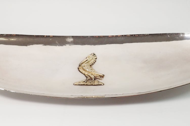 Silver Dish by Leslie Gordon Durbin