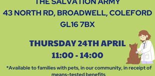 Drop in vet clinic heading to Coleford
