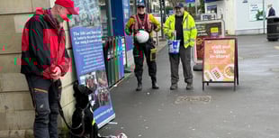 SARA fundraising at Chepstow Tesco