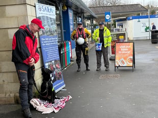 SARA fundraising at Chepstow Tesco