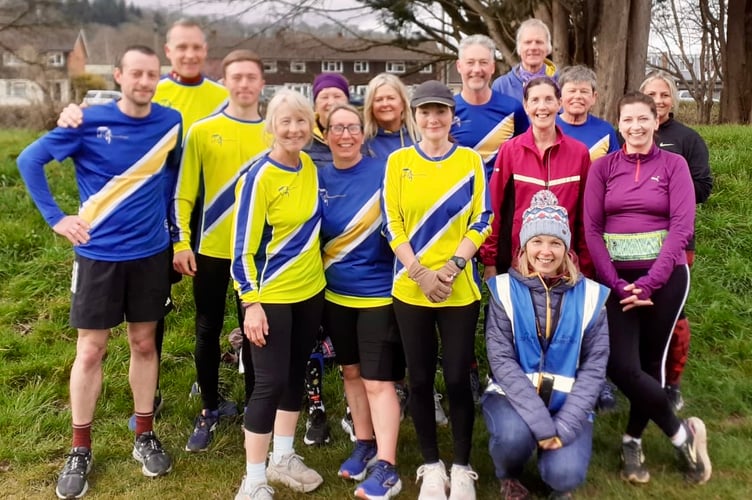 Spirit runners supported the C25k graduates at Monmouth's park run on Saturday