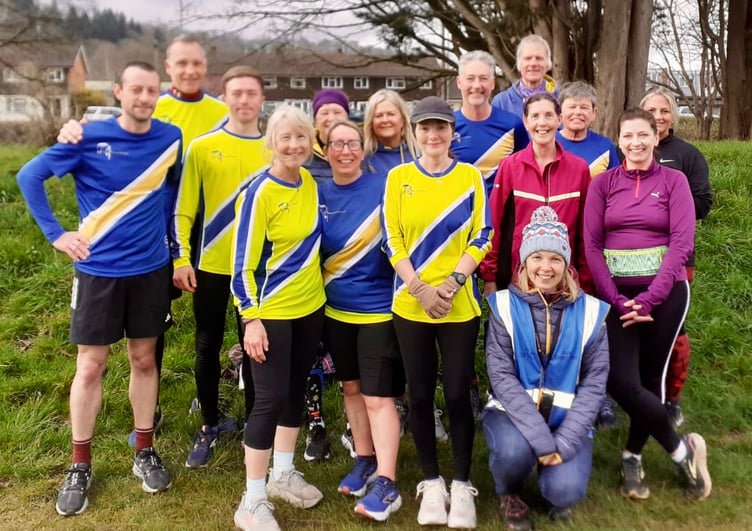 Spirit runners supported the C25k graduates at Monmouth's park run on Saturday