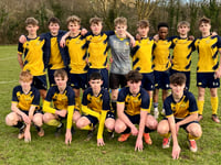 Senior boys kick on in the cups