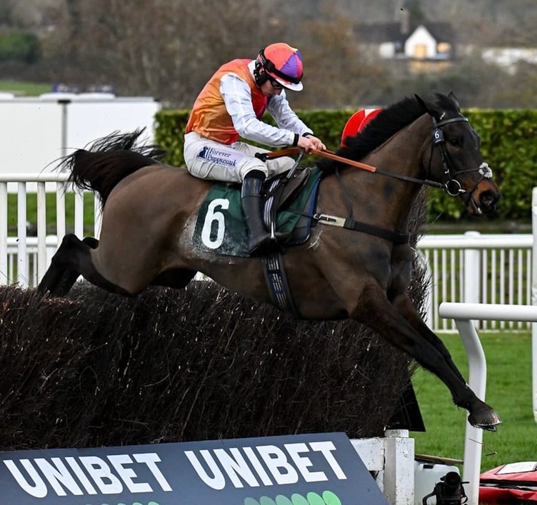 Ben Jones riding Haiti Couleurs to victory at Cheltenham
