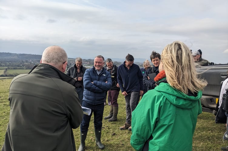 Environment Secretary Steve Reed  on his visit to the Eelscapes project 