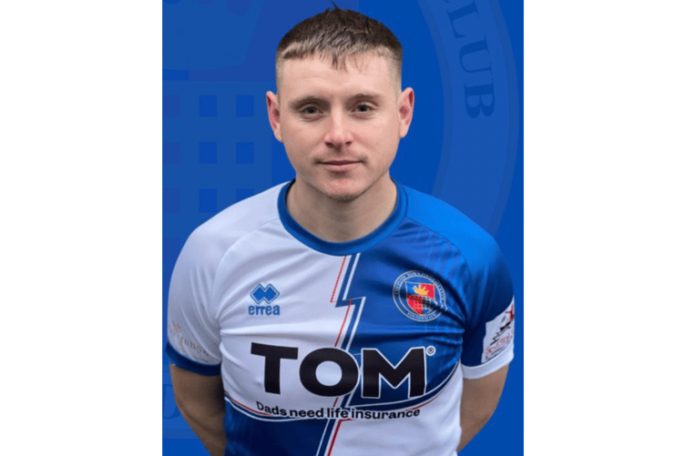 Nathan Rose scored for Chepstow Town