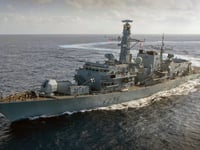 HMS Monmouth takes last voyage to Turkish breaker's yard