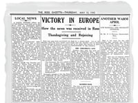 VE Day 80: Beacon lighting and live music